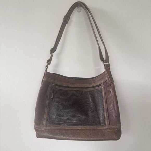 Faye Fisher Ward One of a Kind Leather Artisan Unique Leather Satchel - Picture 3 of 11